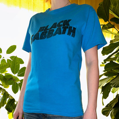 Blue Black Sabbath T-Shirt, S - Shirt - Cherry Buzz