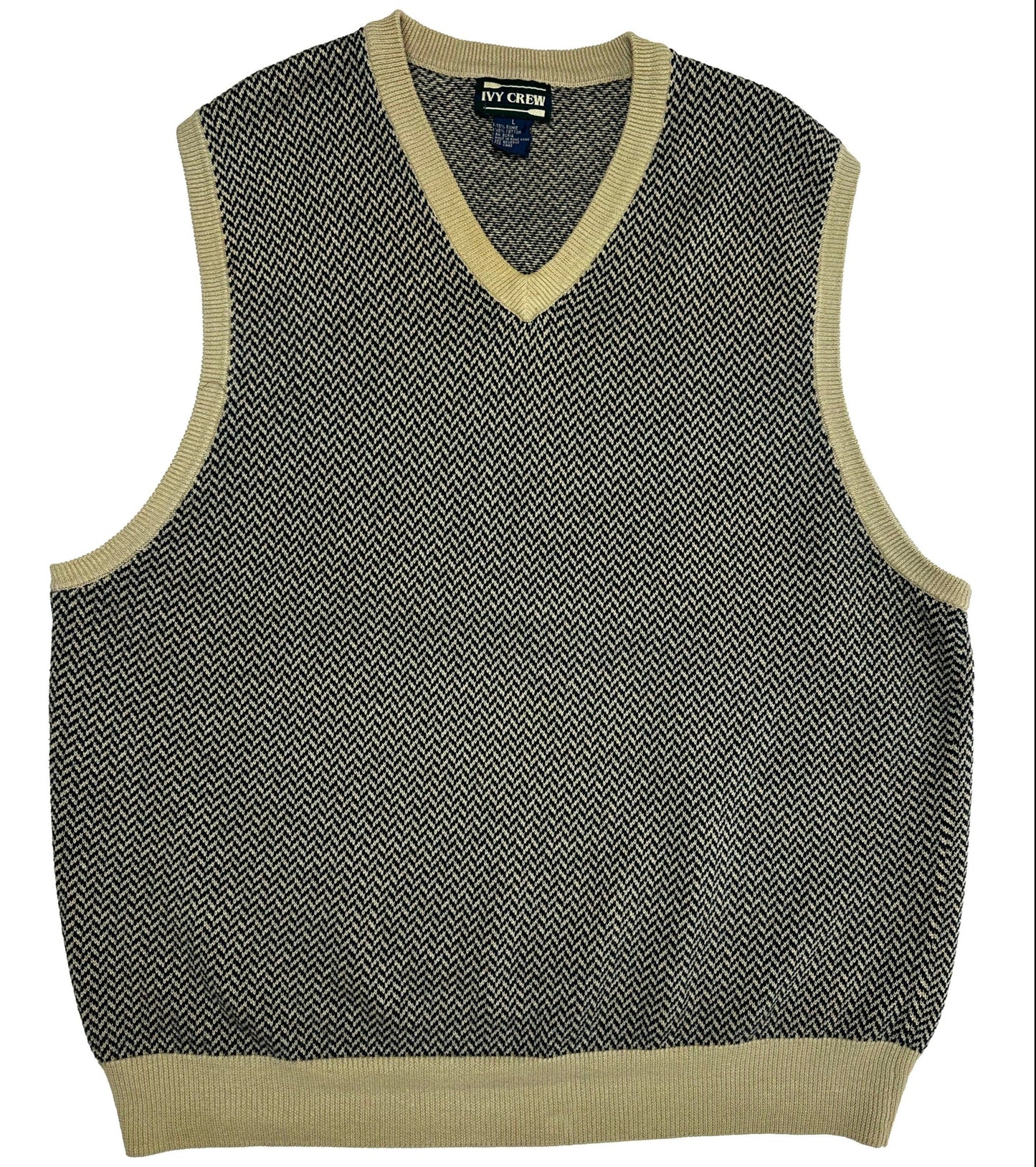 Ivy Crew Sweater Vest, L - Vest - Cherry Buzz