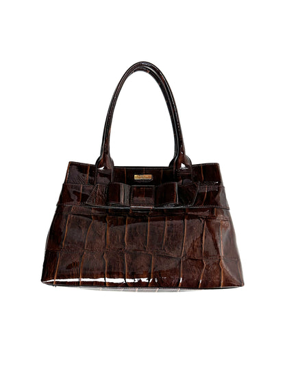 Kate Spade Brown Leather - Cherry Buzz