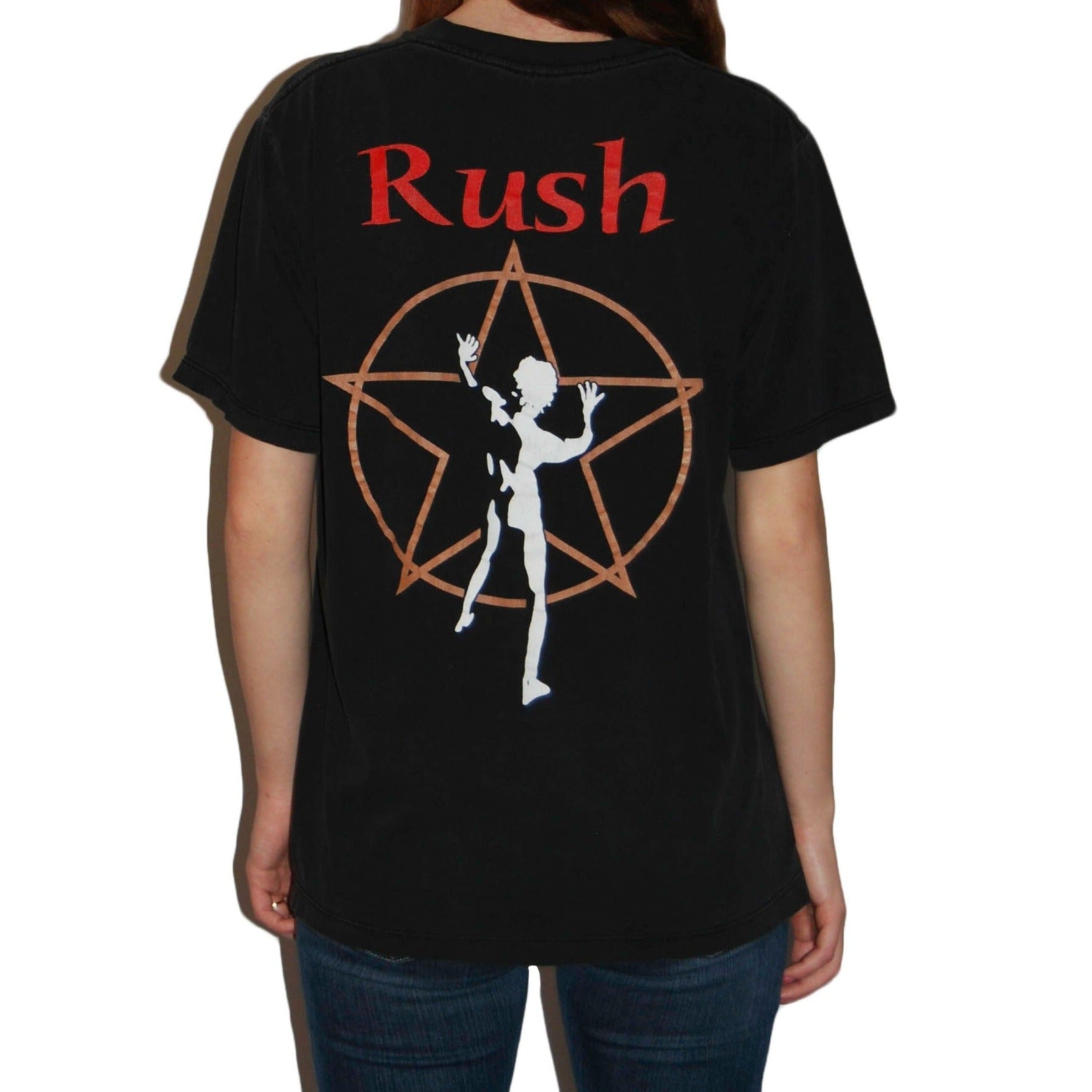 Rush T-Shirt with Back Graphic, M - T-Shirt - Cherry Buzz