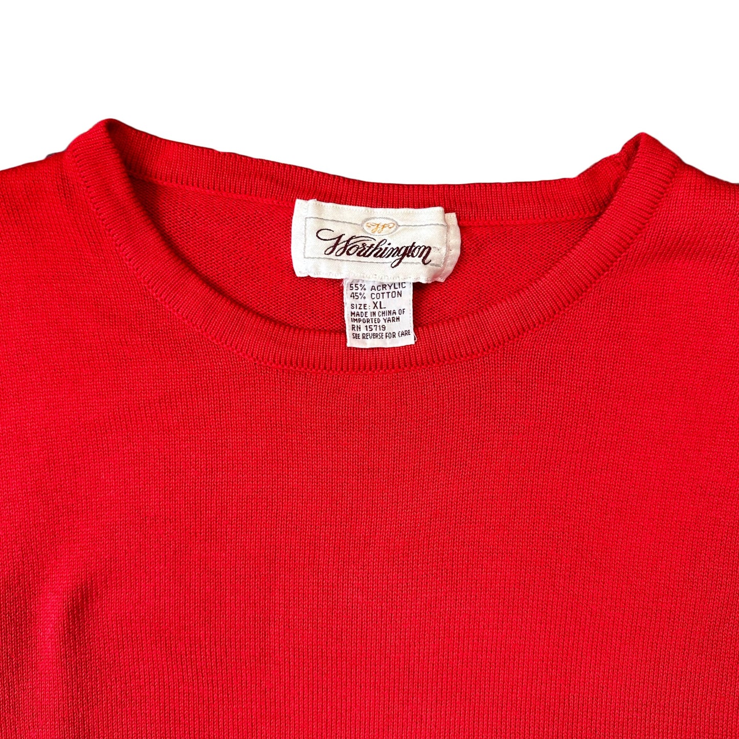 Worthington Red T-Shirt, XL - Shirt - Cherry Buzz