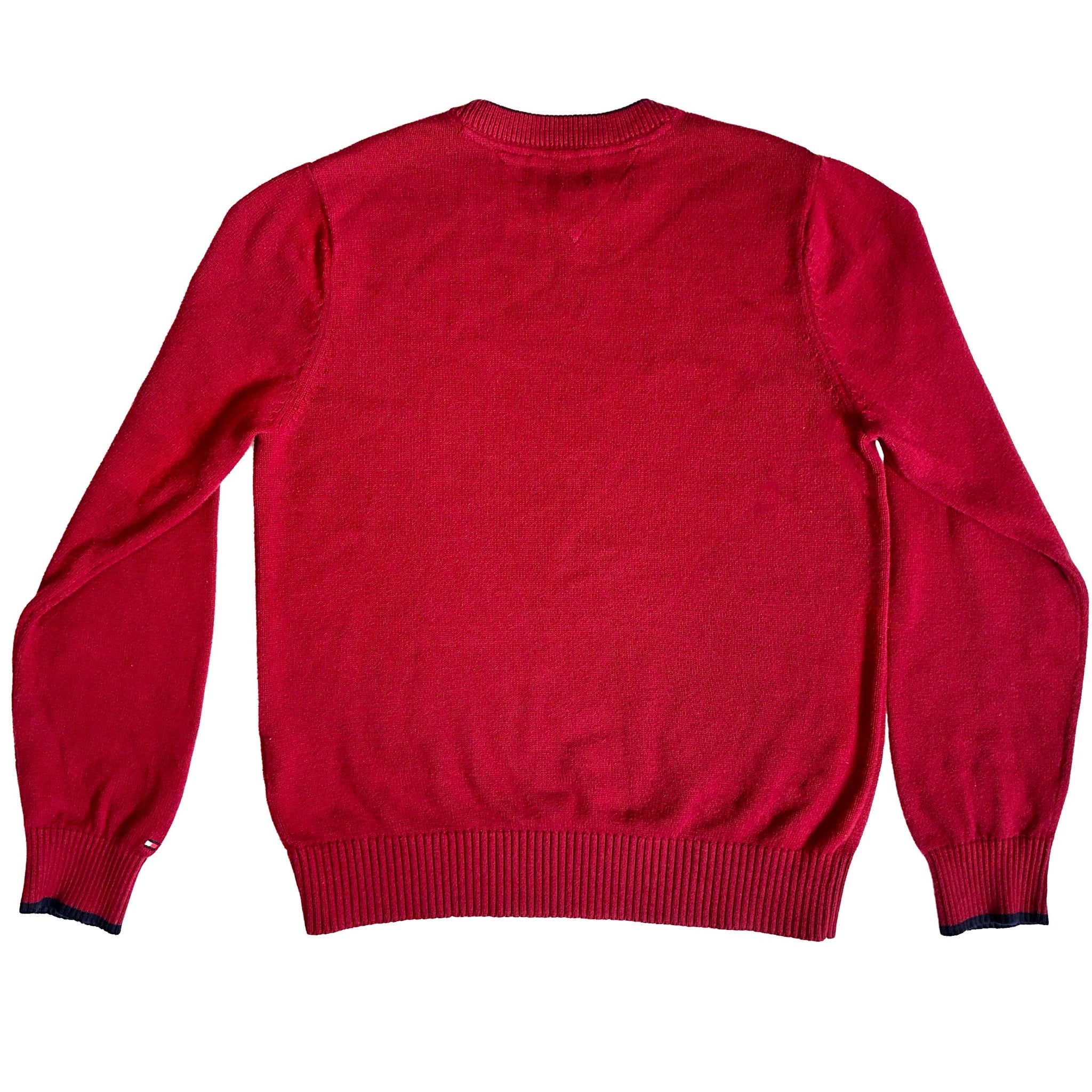 Tommy red clearance sweater