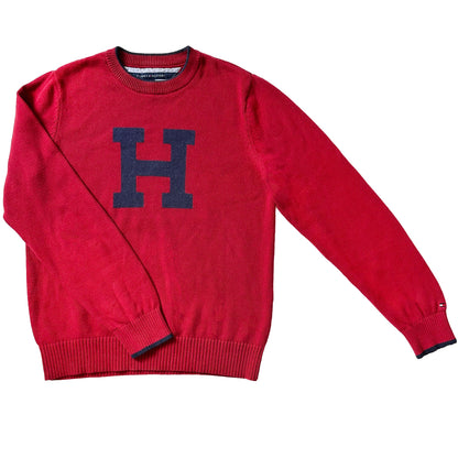 Tommy Hilfiger Red Sweater, M - Sweater - Cherry Buzz