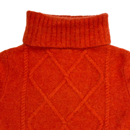 Talbots Orange Cashmere Sweater, S - Sweater - Cherry Buzz