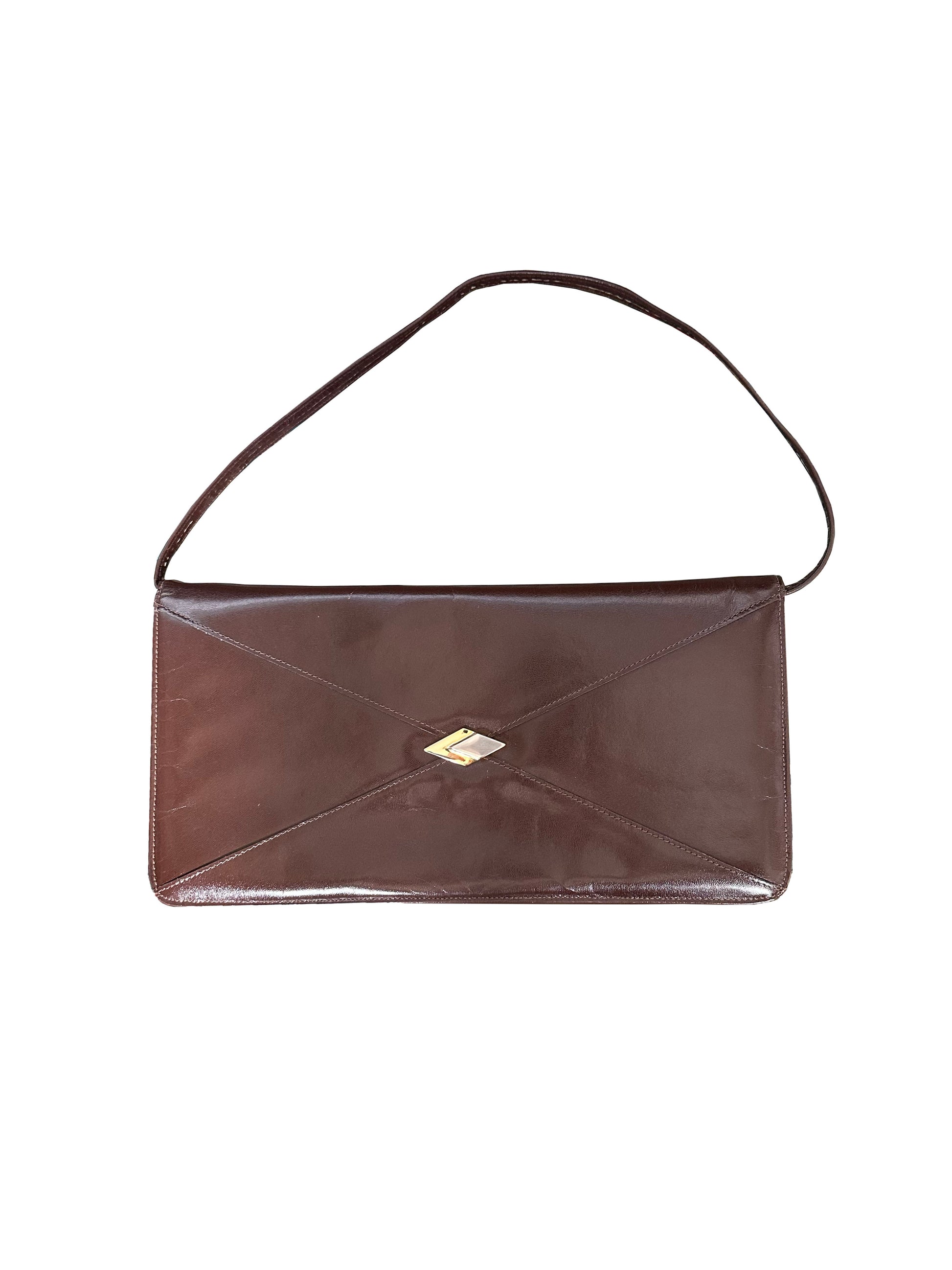 Brown Vintage Purse - Accessory - Cherry Buzz